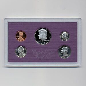 1987 United States Proof Coin Set - US Mint Issue - With packaging